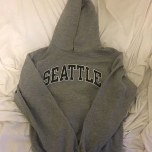 Gray Seattle Sweatshirt